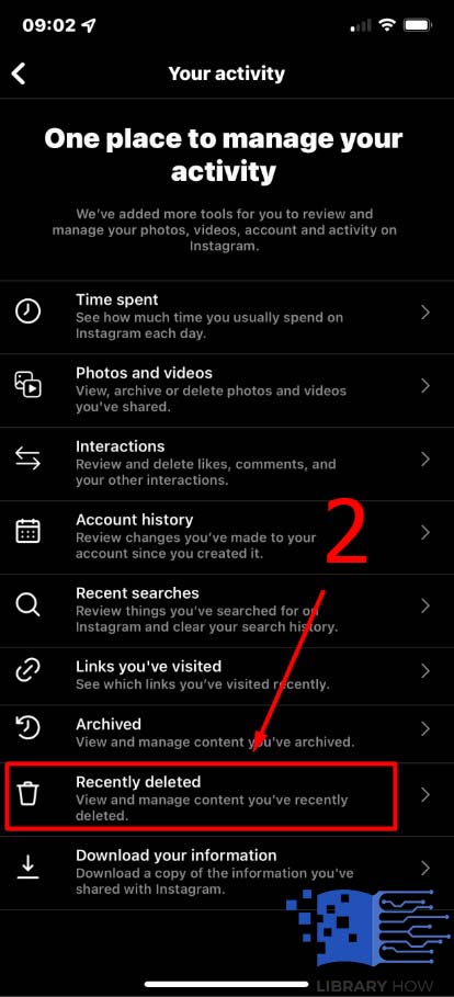 How Can You See Deleted Instagram Posts - Step 2