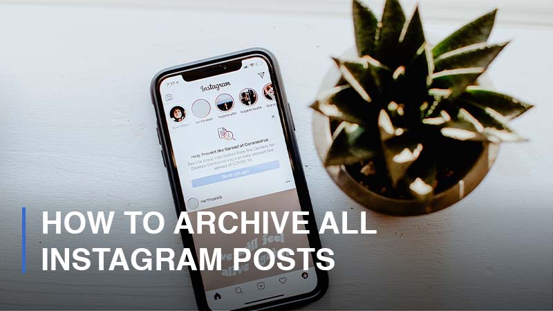 How to Archive All Instagram Posts