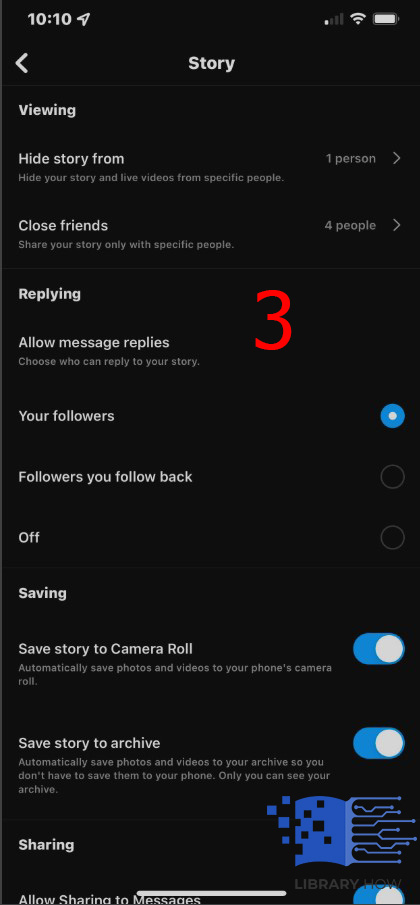 How to Change Story Settings on Instagram - Step 3