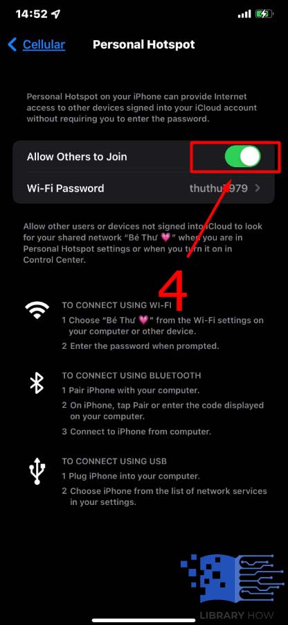 How to Set up AT&T Hotspot on iPhone - Step 4