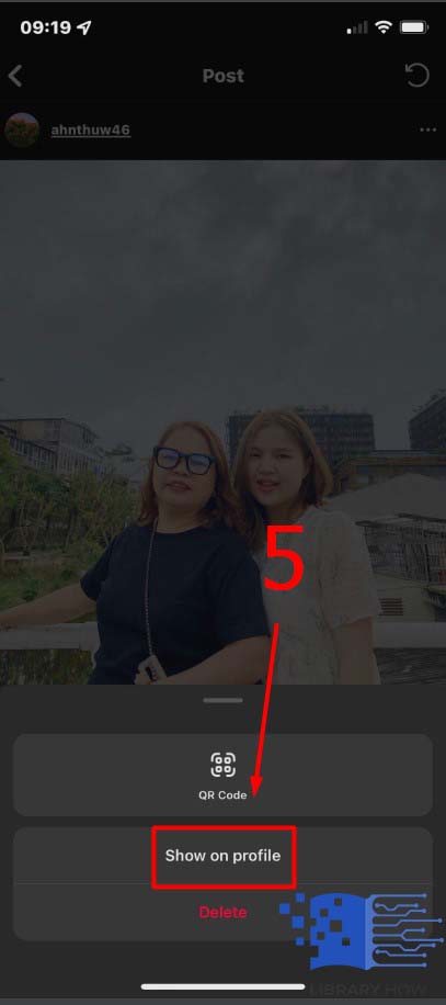 How to Unarchive a Post on Instagram - Step 5
