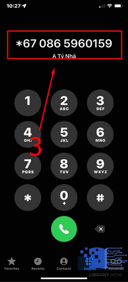 Masking Your Caller ID for Specific Contact - Step 3.2