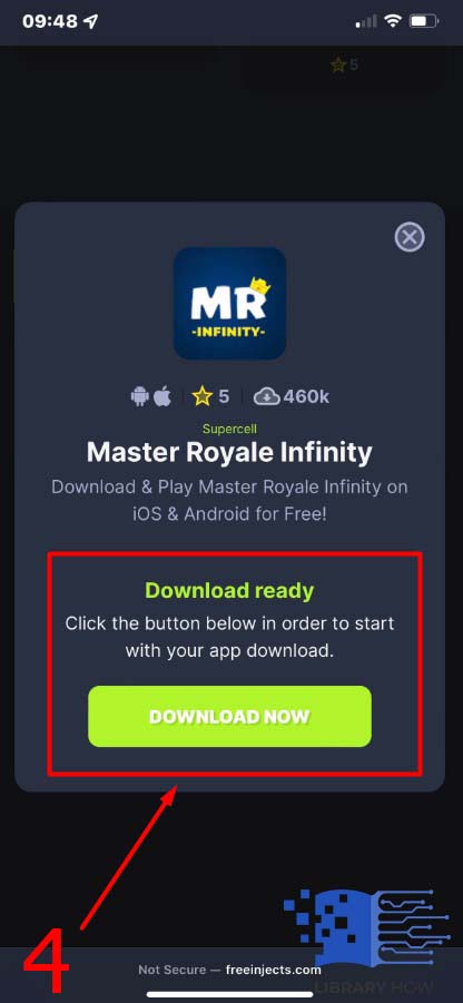 click on Download Now tab - Step 4