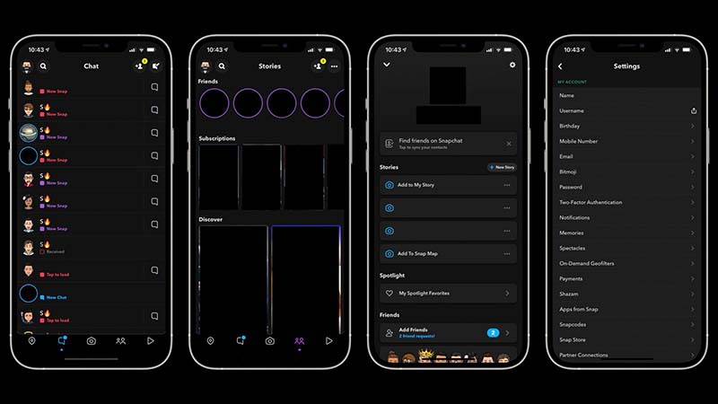 How To Make Your Snapchat Dark Mode LibraryHow