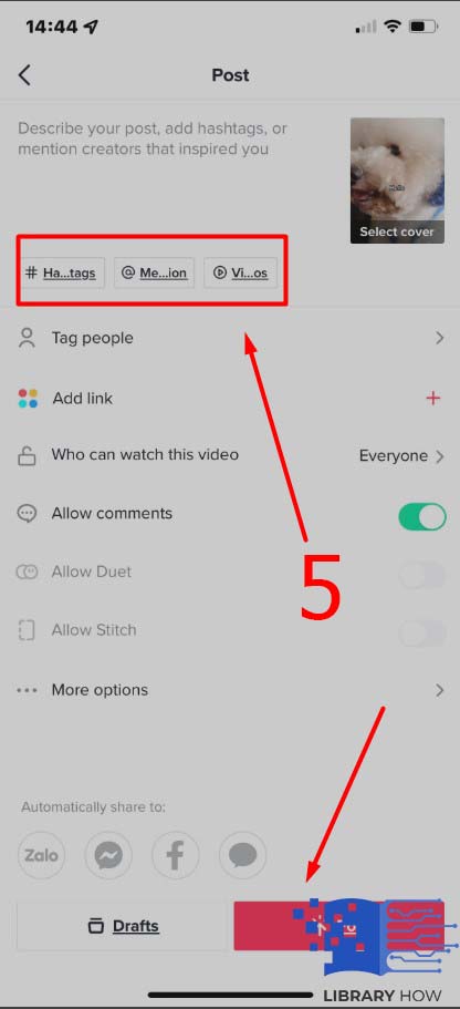 How to Change Text to Speech Voice on TikTok - Step 5