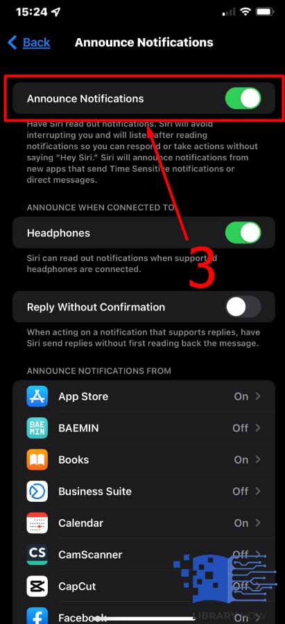 Allow Notifications by togging the button - Step 3