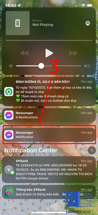 How Do I View Cleared Notifications on iphone - Step 3