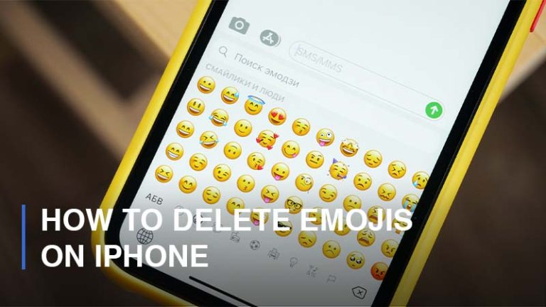How to delete emojis on iphone libraryhow