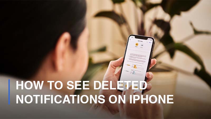 How To See Deleted Notifications on iPhone