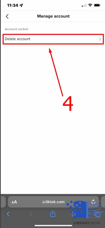 How to Deactivate Your TikTok Account from the Browser - Step 4
