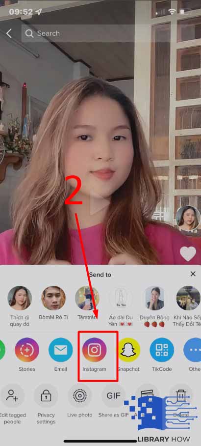 How to Share TikTok Video on Instagram Story Directly from the App - Step 2.1