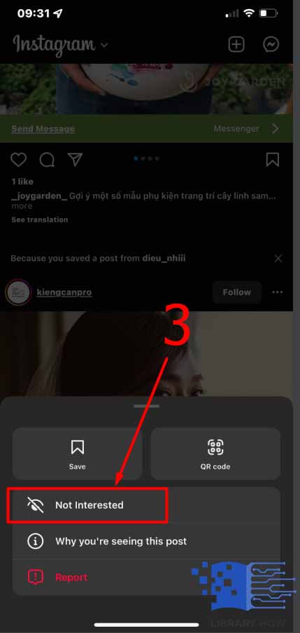 Turn Off Suggested Posts on Instagram via Built-in Option - Step 2