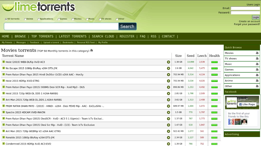 LimeTorrents